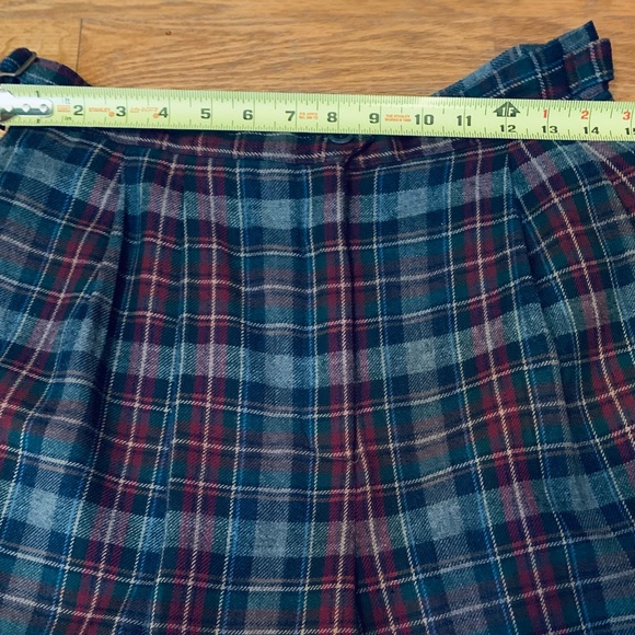 Wool Blend Lined Skort, Excellent Condition Washable, Vintage 29” Waist - Picture 8 of 8